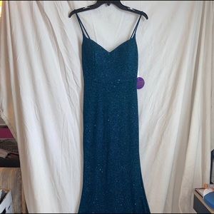 NWT Shimmery Long Prom Dress